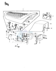 S3 A [MACH II] (A) 400 [MACH II] drawing SEAT_SEAT COVER -- 74-75 S3_S3-A- -