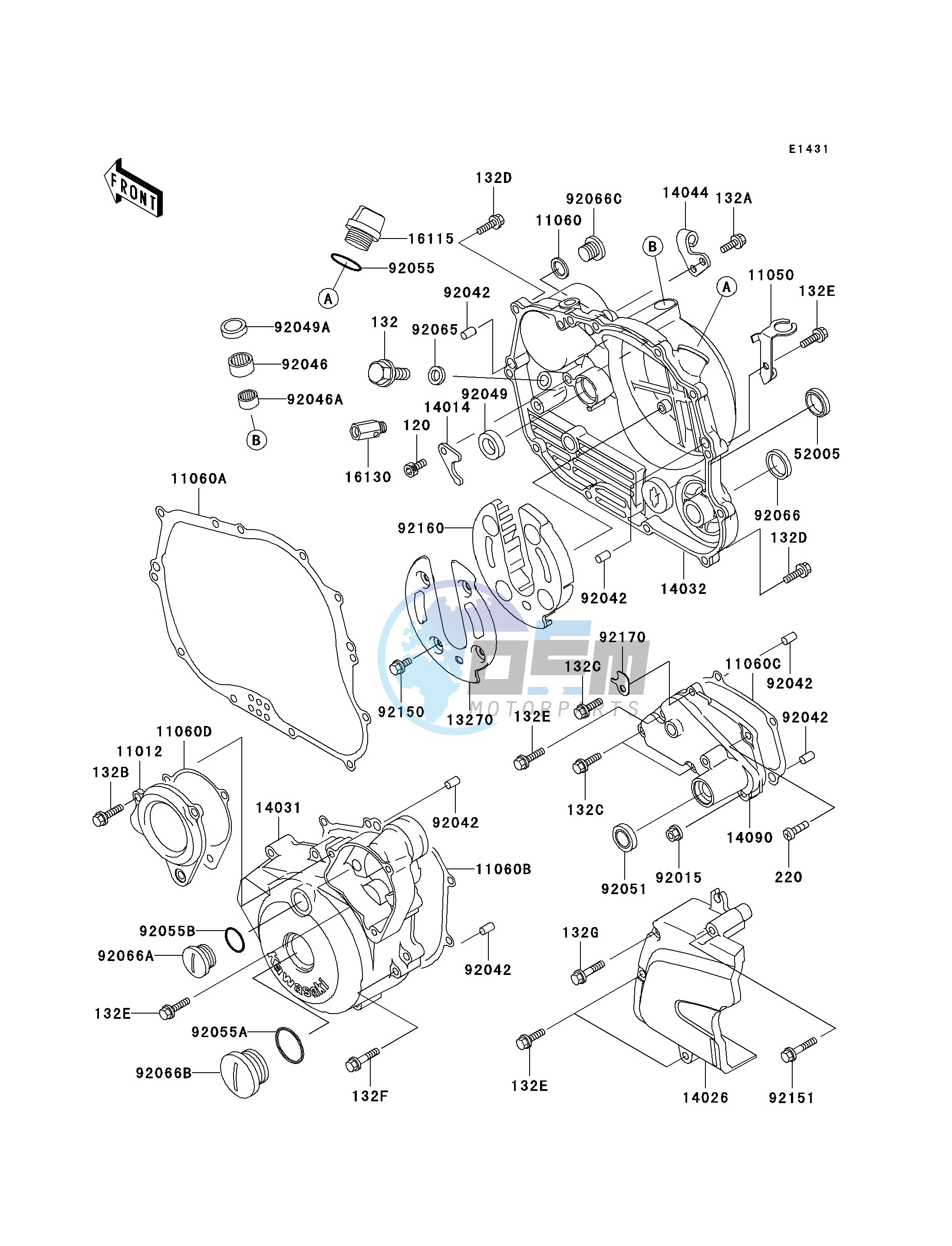 ENGINE COVER-- S- -