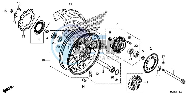 REAR WHEEL