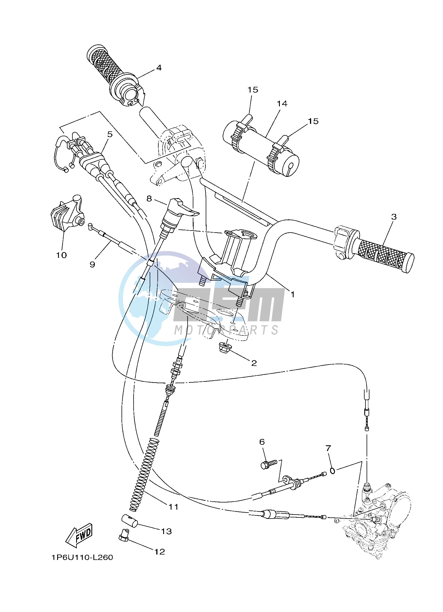 STEERING HANDLE & CABLE