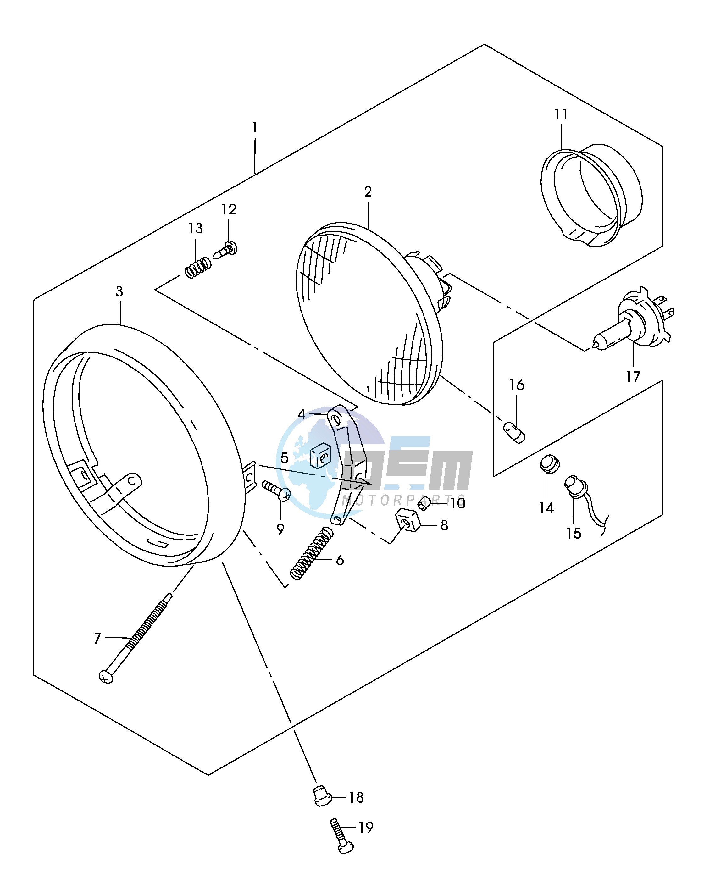 HEADLAMP (MODEL K2)