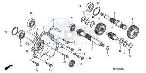 FJS400D9 Europe Direct - (ED) drawing TRANSMISSION