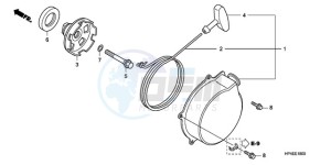 TRX420FPMA U / PS 4WD drawing RECOIL STARTER