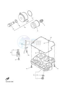 YZF-R1 998 R1 (1KB8 1KB9) drawing OIL CLEANER