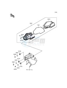 Z300 ABS ER300BGF XX (EU ME A(FRICA) drawing Meter(s)