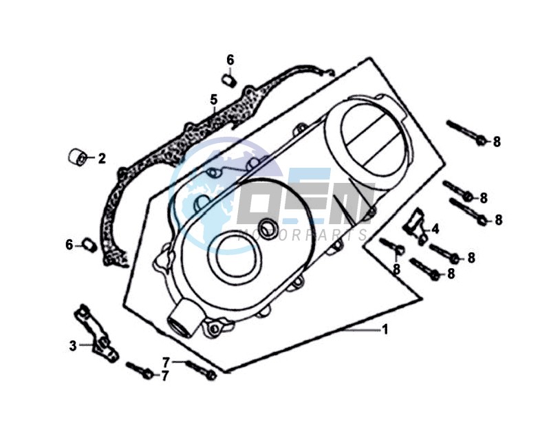 CRANKCASE LEFT