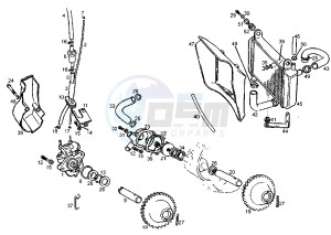 GPR REPLICA RACING - 50 cc drawing STARTING MOTOR