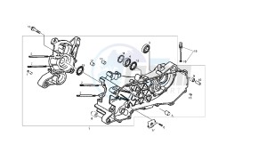 ATLANTIS - 50 CC Euro 2 4T drawing CRANKCASE