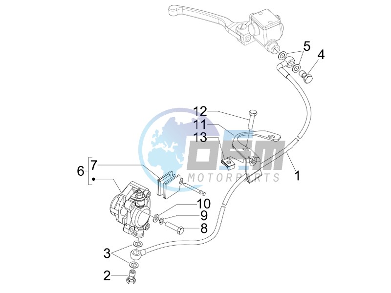 Brakes pipes - Calipers