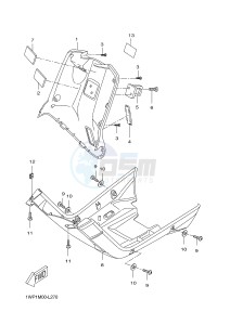 CW50LN BOOSTER (1WP5) drawing LEG SHIELD