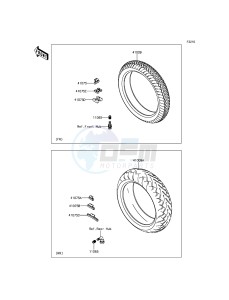 VULCAN 900 CUSTOM VN900CEFA GB XX (EU ME A(FRICA) drawing Tires