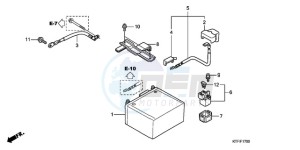 SH1259 ED / 2ED drawing BATTERY