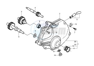 X9 EVOLUTION 500 drawing Gear group