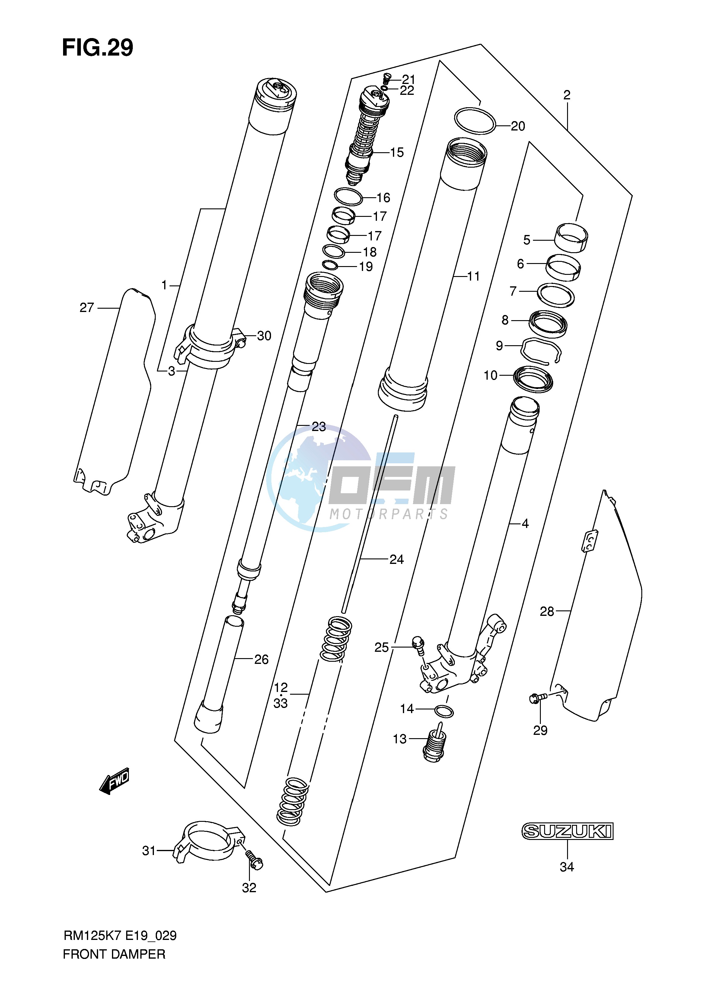 FRONT DAMPER