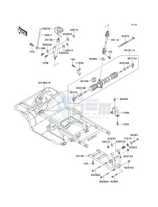 KAF 620 B [MULE 2520 TURF] (B1-B5) [MULE 2520 TURF] drawing FRAME