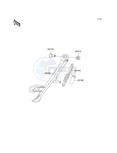 ZR 1000 A [Z1000] (A1-A3) A3 drawing STAND-- S- -