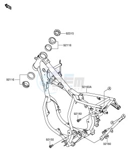 RM65 (E19) drawing FRAME