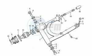 California 1100 drawing Swing arm