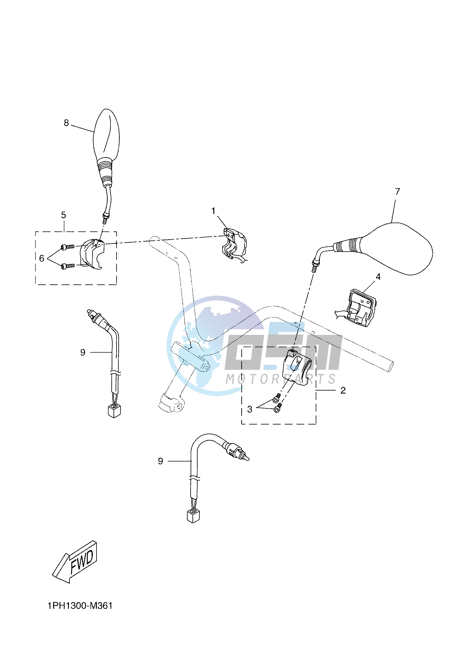 HANDLE SWITCH & LEVER