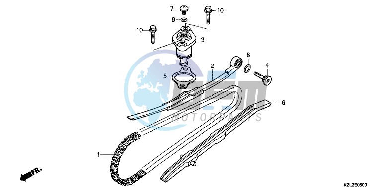 CAM CHAIN/TENSIONER