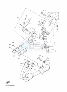 MT-03 MTN320-A (BEV6) drawing EXHAUST