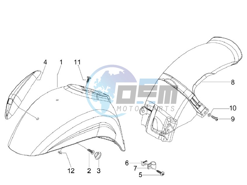 Wheel housing - Mudguard