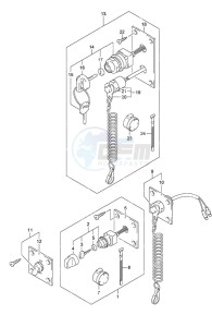 DF 20A drawing Switch Remote Control