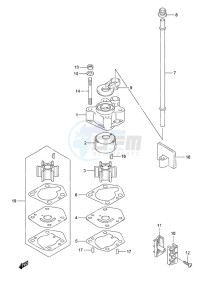 DF 9.9A drawing Water Pump