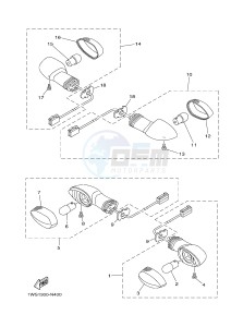 MT07A MT-07 ABS 700 (1XB3) drawing FLASHER LIGHT