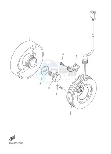 YZF-R6 600 R6 (2CXR) drawing GENERATOR