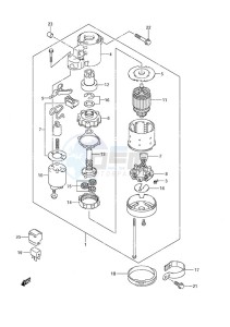 DF 115 drawing Starting Motor