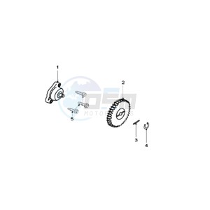 SAT125 E drawing OIL PUMP