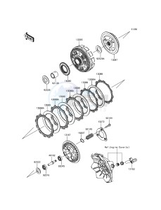 NINJA 300 EX300AGF XX (EU ME A(FRICA) drawing Clutch