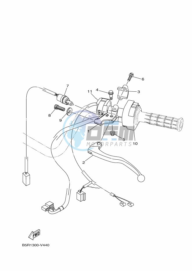 HANDLE SWITCH & LEVER