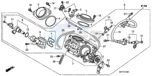 XL700V9 Europe Direct - (ED / SPC) drawing THROTTLE BODY