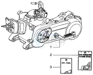 Runner 50 Poggiali drawing Engine