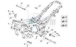 Stelvio 1200 - NTX - ABS 1200 drawing Frame