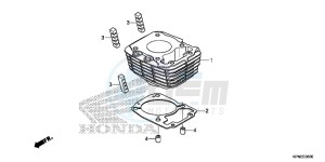 GLR1251WHH UK - (E) drawing CYLINDER