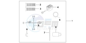 ST1300 drawing HEATED GRIPS W/TH