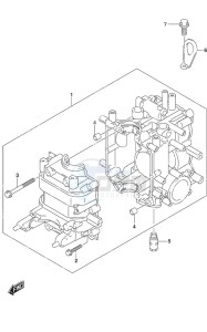 DF 9.9B drawing Cylinder Block