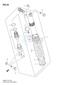 RM85 (P03) drawing REAR SHOCK ABSORBER (RM85LL2 P03)