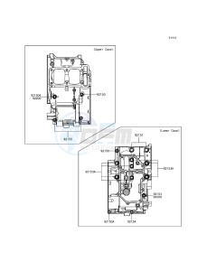 NINJA 300 EX300AGFA XX (EU ME A(FRICA) drawing Crankcase Bolt Pattern