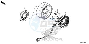 TRX500FAE TRX500FA Europe Direct - (ED) drawing GENERATOR