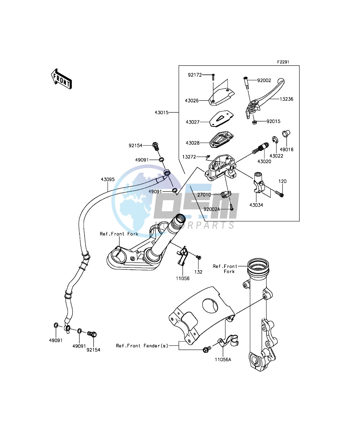 Front Master Cylinder