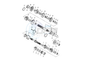 FZ1 FAZER 1000 drawing TRANSMISSION