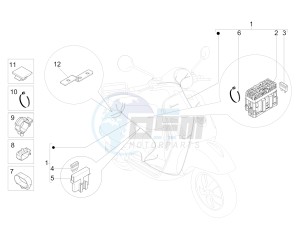 GTS 125 4T E3 drawing Main cable harness