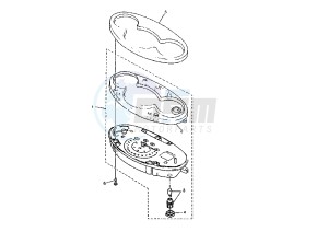 YP MAJESTY 125 drawing METER