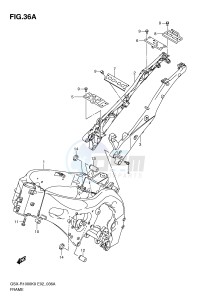 GSX-R1000 (E2) drawing FRAME (MODEL L0)