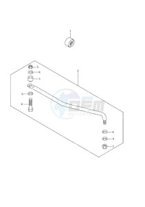 DF 9.9 drawing Drag Link w/Remote Control