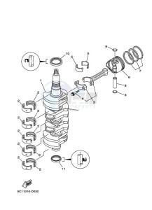 FT60D drawing CRANKSHAFT--PISTON